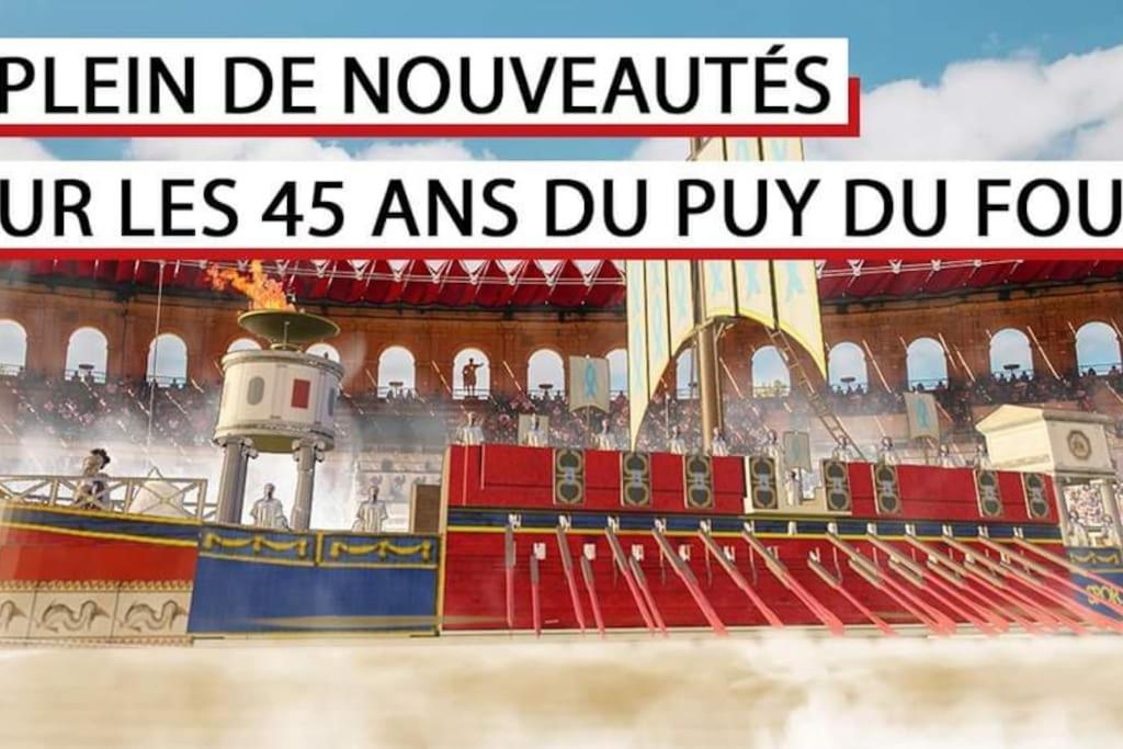 L'Ange Gite De Groupe Proche Du Puy Du Fou Sevremont Dış mekan fotoğraf